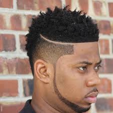 germainewalker and Simple part Cool black hairstyles men